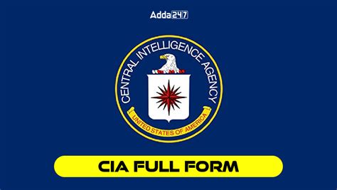 cia full form in smart card|cia availability definition.